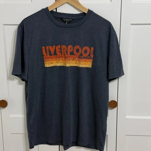 New With Tags Liverpool Los Angeles Retro Graphic Tee – Size M - Picture 1 of 7